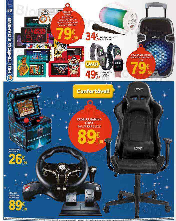 Antevisão Folheto E-LECLERC Brinquedos e Ofertas de Natal Promoções de 8 novembro a 8 dezembro
