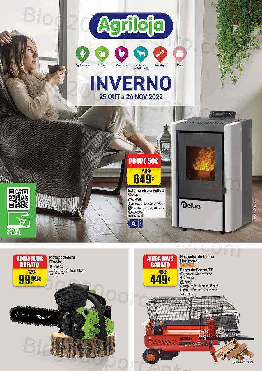 Antevisão Folheto AGRILOJA  Inverno Promoções de 25 outubro a  24 novembro