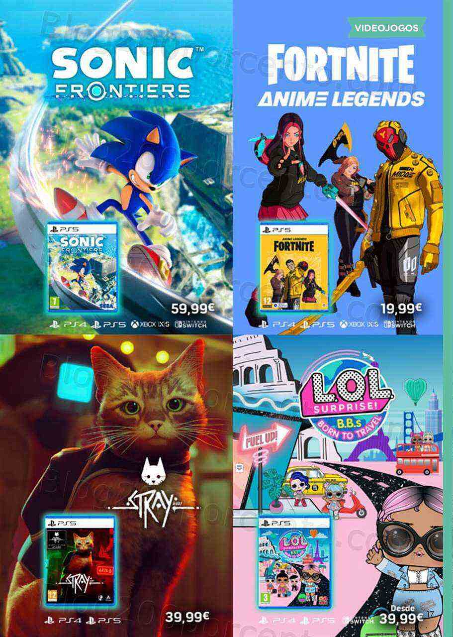 Antevisão Folheto EL CORTE INGLÉS Natal Gaming Promoções de 31 outubro a 24 dezembro