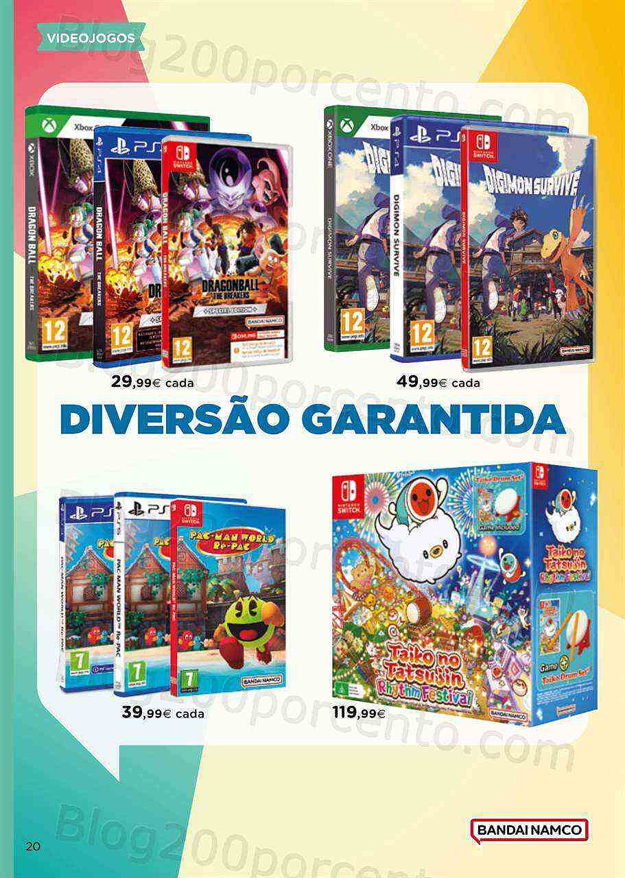 Antevisão Folheto EL CORTE INGLÉS Natal Gaming Promoções de 31 outubro a 24 dezembro