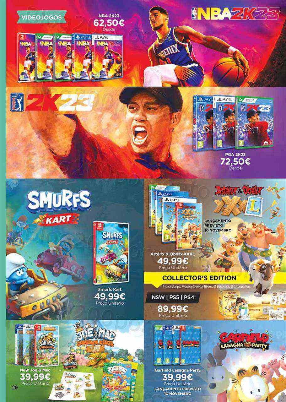Antevisão Folheto EL CORTE INGLÉS Natal Gaming Promoções de 31 outubro a 24 dezembro