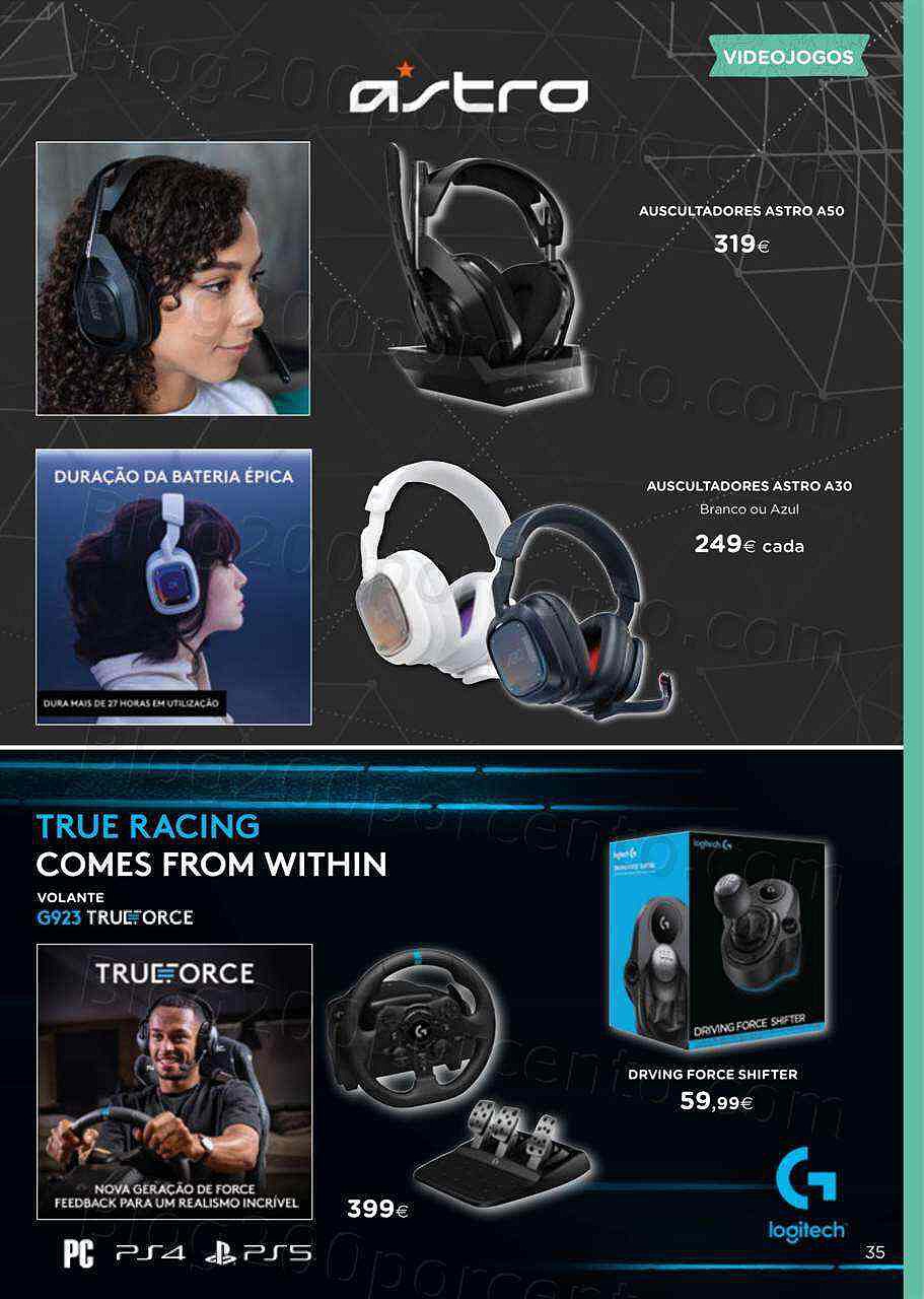 Antevisão Folheto EL CORTE INGLÉS Natal Gaming Promoções de 31 outubro a 24 dezembro