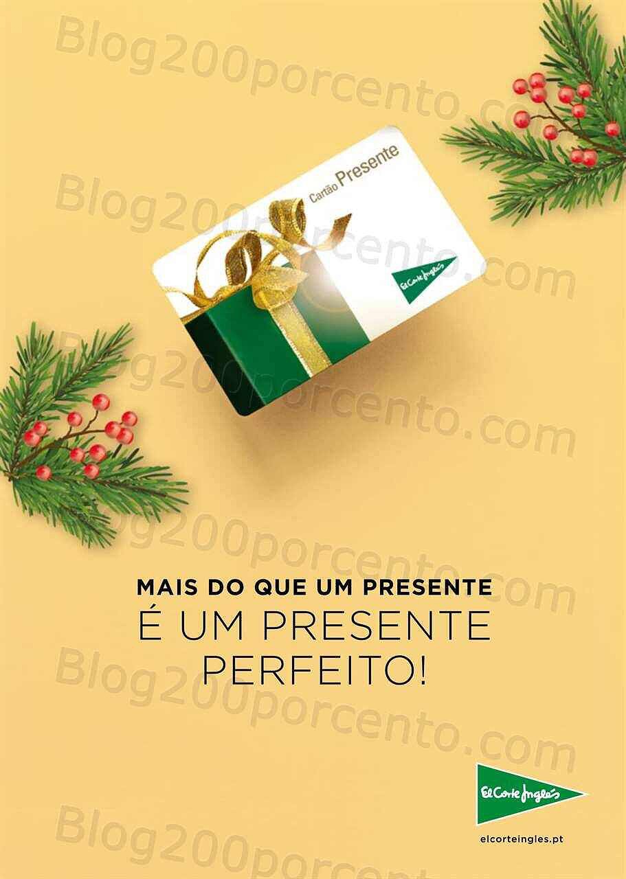 Antevisão Folheto EL CORTE INGLÉS Natal Gaming Promoções de 31 outubro a 24 dezembro