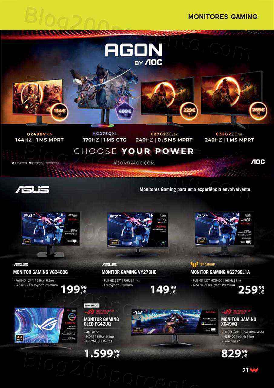 Antevisão Folheto WORTEN Especial Gaming Promoções até 1 novembro