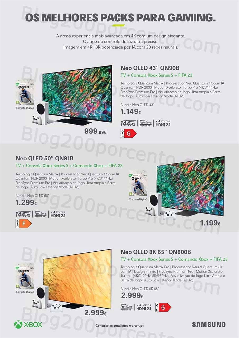 Antevisão Folheto WORTEN Especial Gaming Promoções até 1 novembro