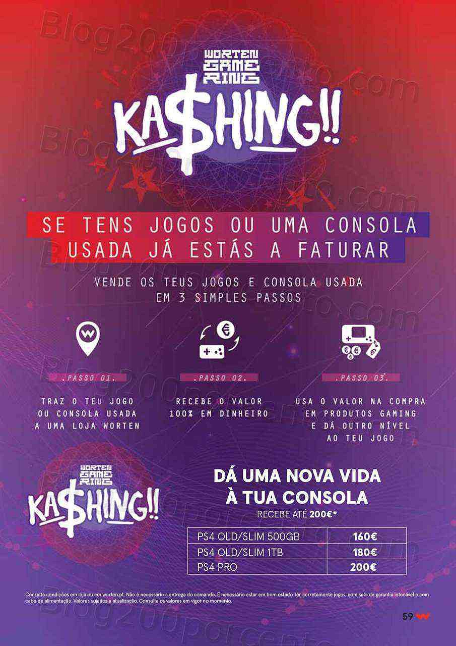 Antevisão Folheto WORTEN Especial Gaming Promoções até 1 novembro
