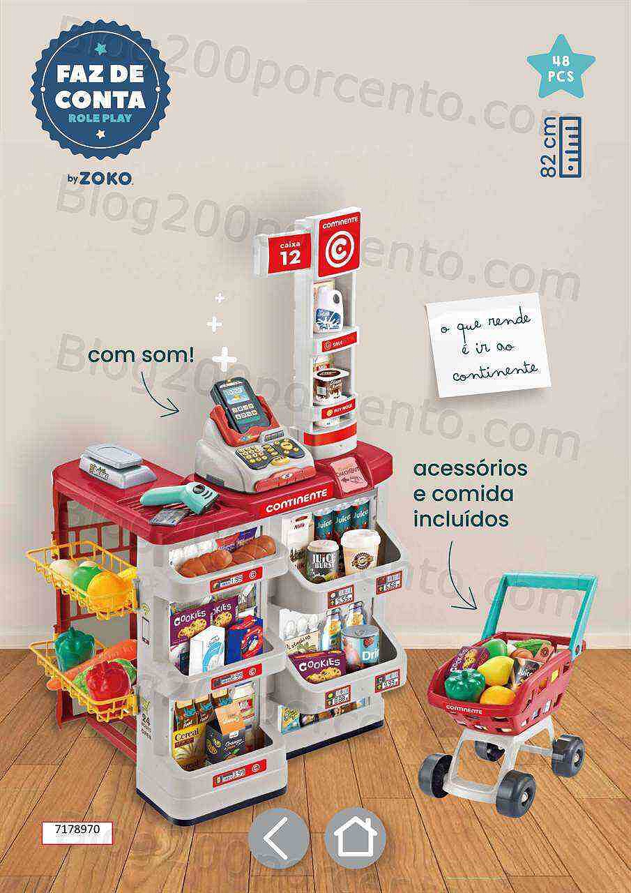 Antevisão Catálogo Brinquedos Natal CONTINENTE - ZOKO Promoções de 4 novembro a 2 janeiro