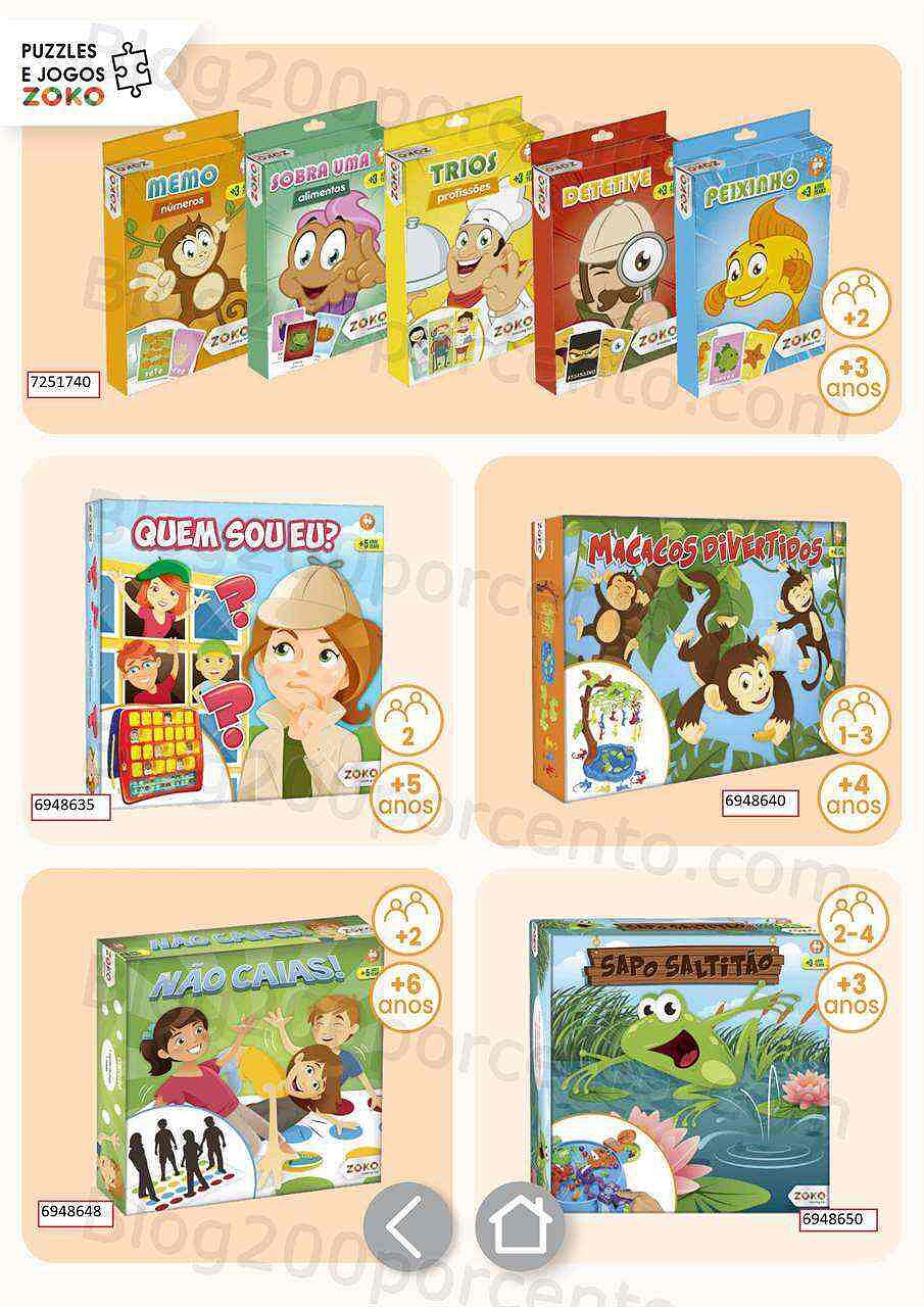 Antevisão Catálogo Brinquedos Natal CONTINENTE - ZOKO Promoções de 4 novembro a 2 janeiro