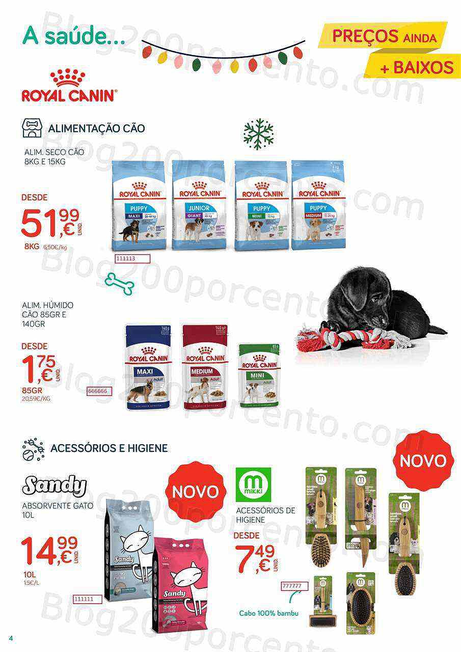 Antevisão Folheto Natal  ZU - CONTINENTE Pets Promoções até 3 janeiro