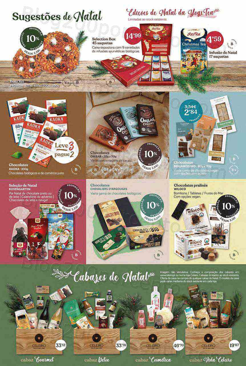 Antevisão Folheto CELEIRO Natal Promoções de 8 novembro a 31 dezembro