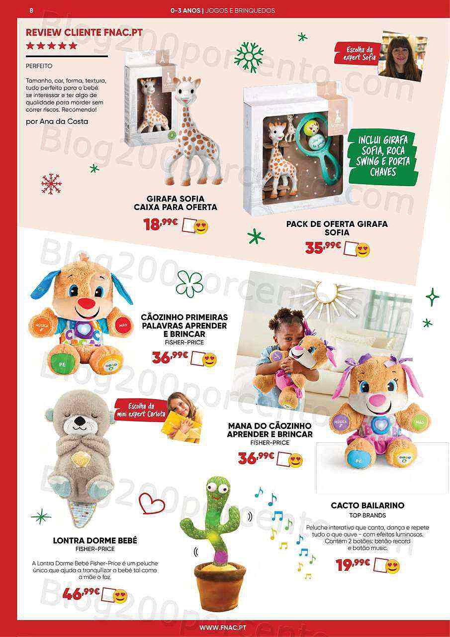 Antevisão Folheto FNAC Kids Natal Promoções até 31 dezembro