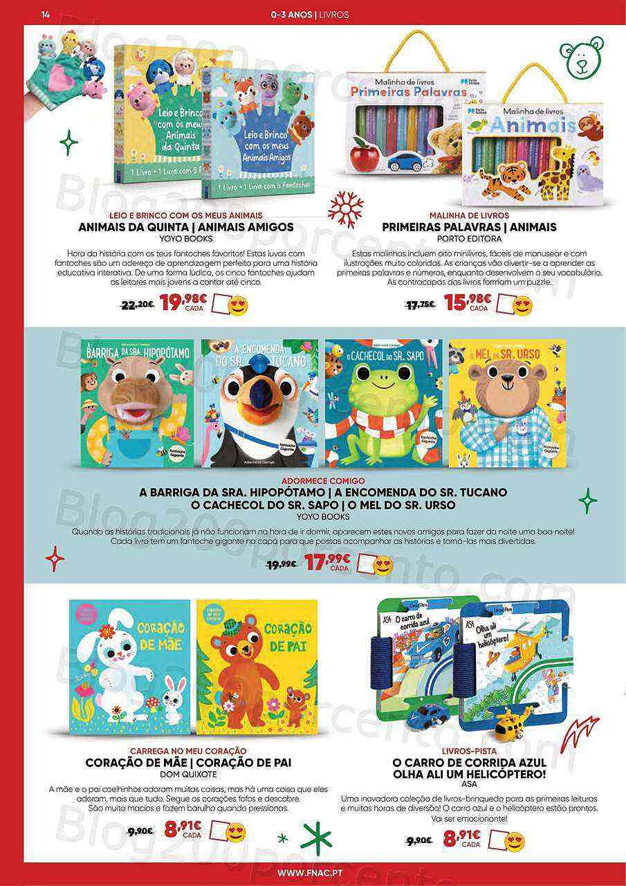 Antevisão Folheto FNAC Kids Natal Promoções até 31 dezembro