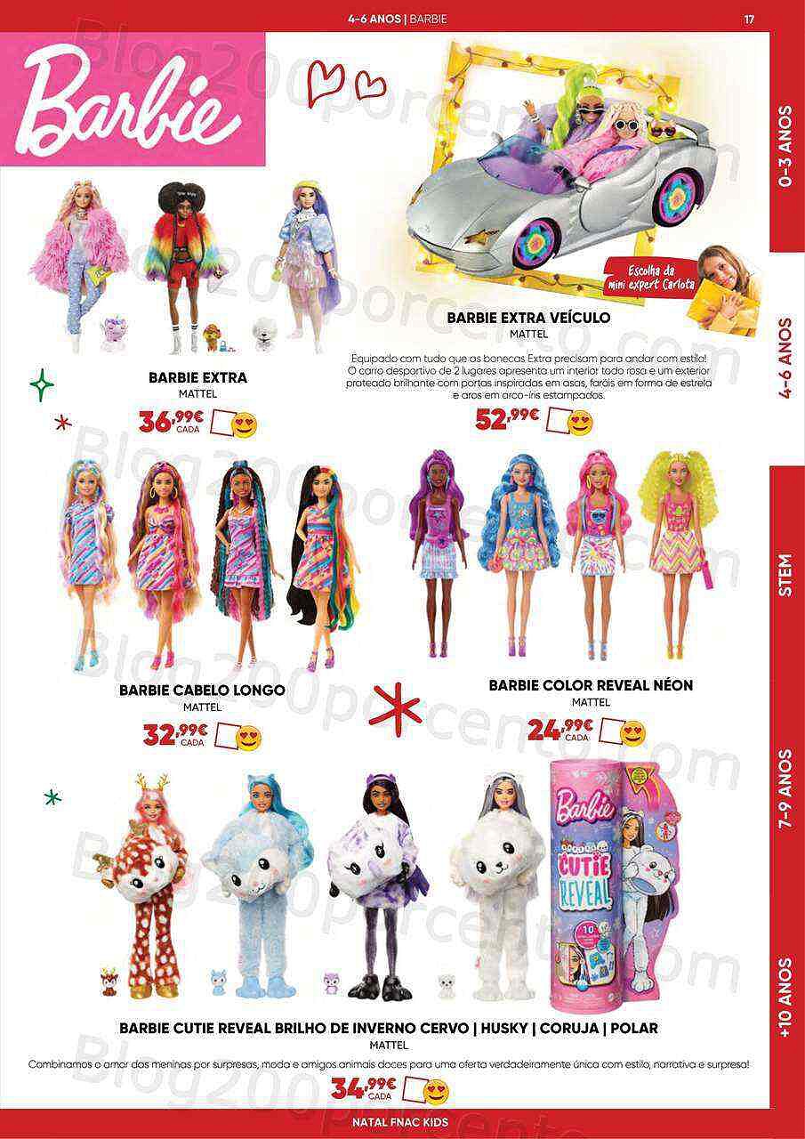 Antevisão Folheto FNAC Kids Natal Promoções até 31 dezembro