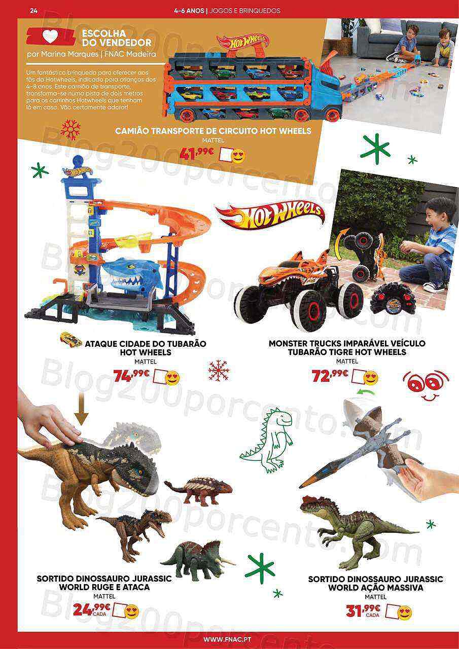 Antevisão Folheto FNAC Kids Natal Promoções até 31 dezembro