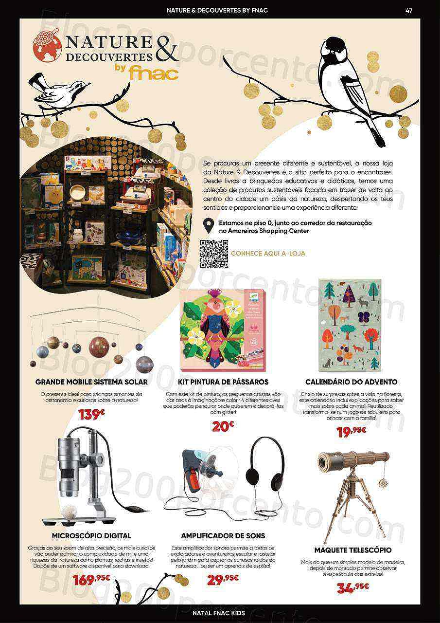 Antevisão Folheto FNAC Kids Natal Promoções até 31 dezembro