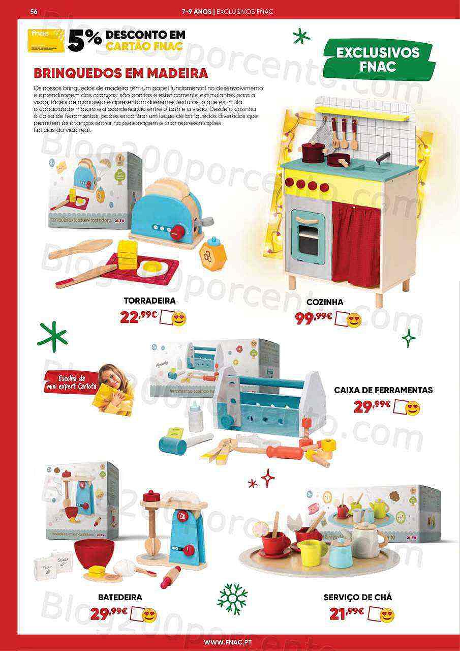 Antevisão Folheto FNAC Kids Natal Promoções até 31 dezembro