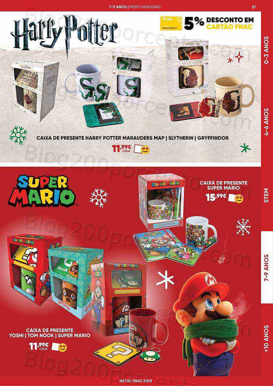 Antevisão Folheto FNAC Kids Natal Promoções até 31 dezembro