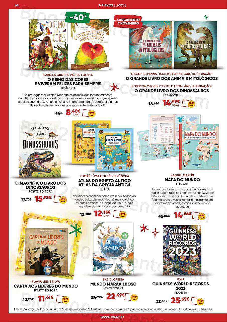 Antevisão Folheto FNAC Kids Natal Promoções até 31 dezembro