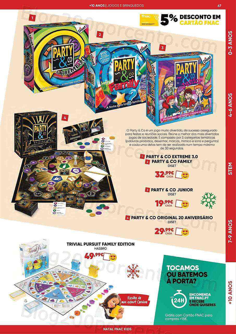 Antevisão Folheto FNAC Kids Natal Promoções até 31 dezembro