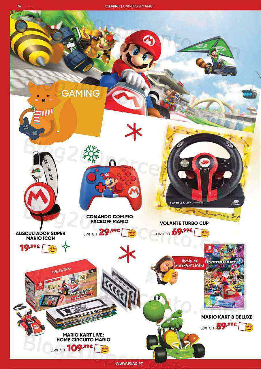 Antevisão Folheto FNAC Kids Natal Promoções até 31 dezembro