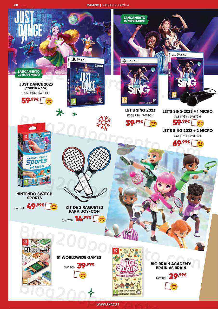 Antevisão Folheto FNAC Kids Natal Promoções até 31 dezembro