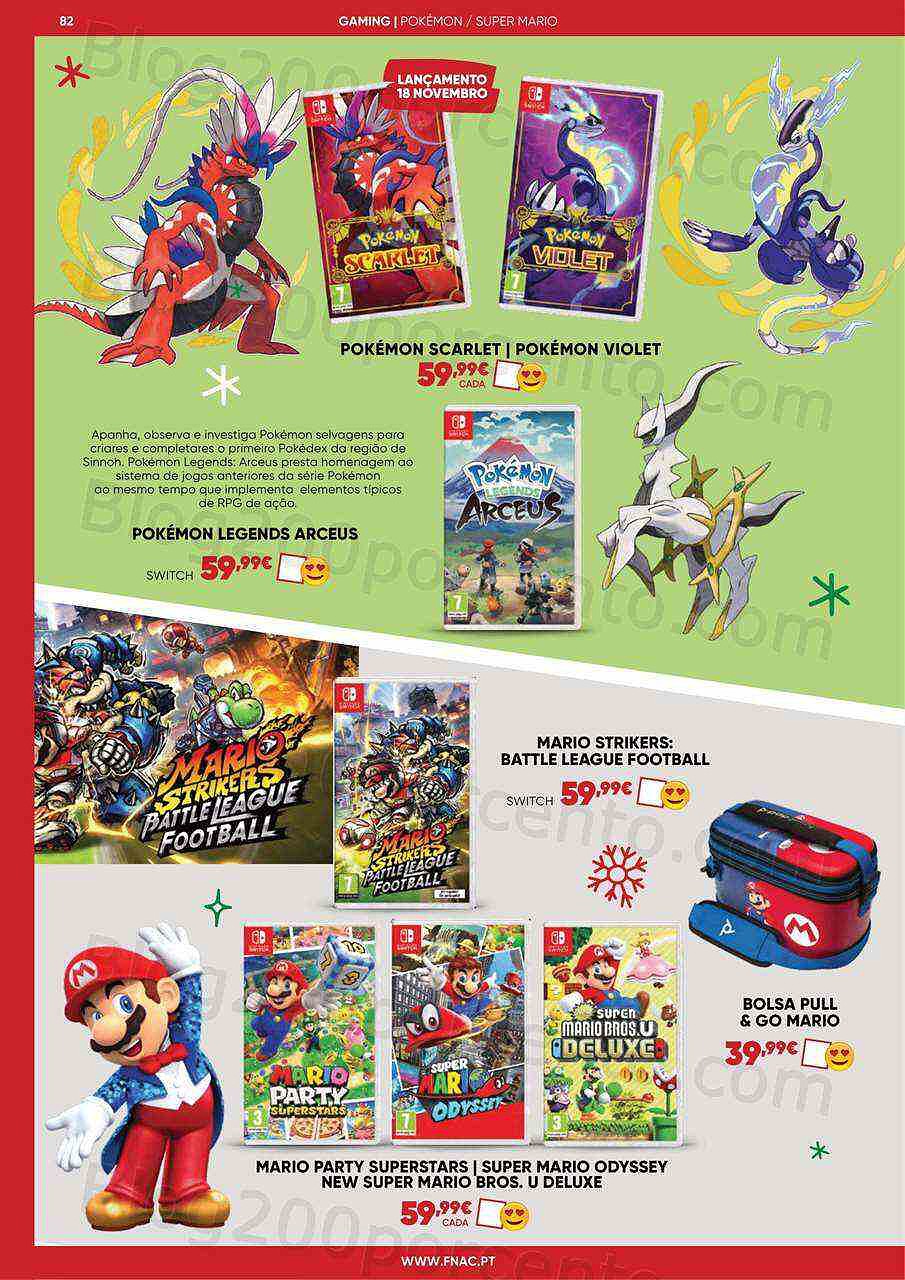 Antevisão Folheto FNAC Kids Natal Promoções até 31 dezembro