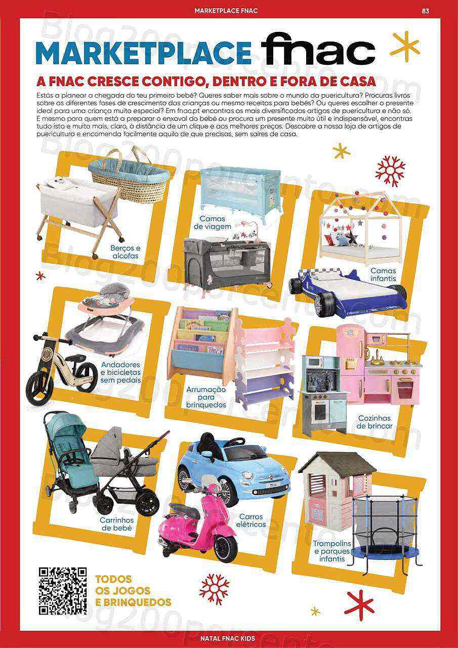 Antevisão Folheto FNAC Kids Natal Promoções até 31 dezembro
