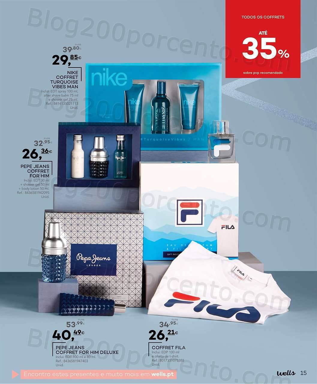 Antevisão Folheto WELLS Natal Promoções até 31 dezembro