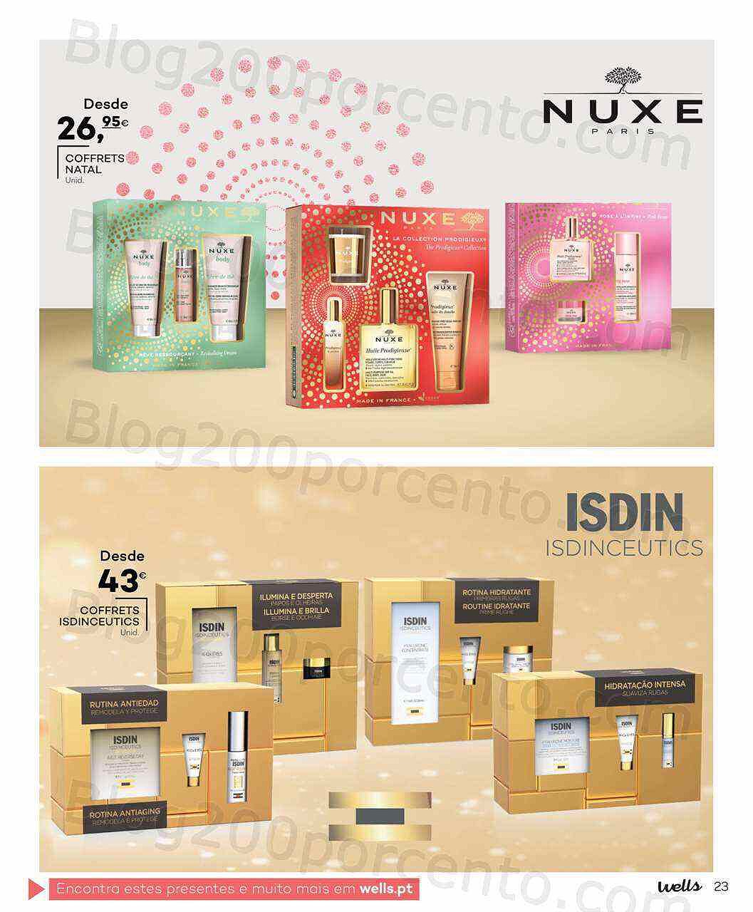 Antevisão Folheto WELLS Natal Promoções até 31 dezembro