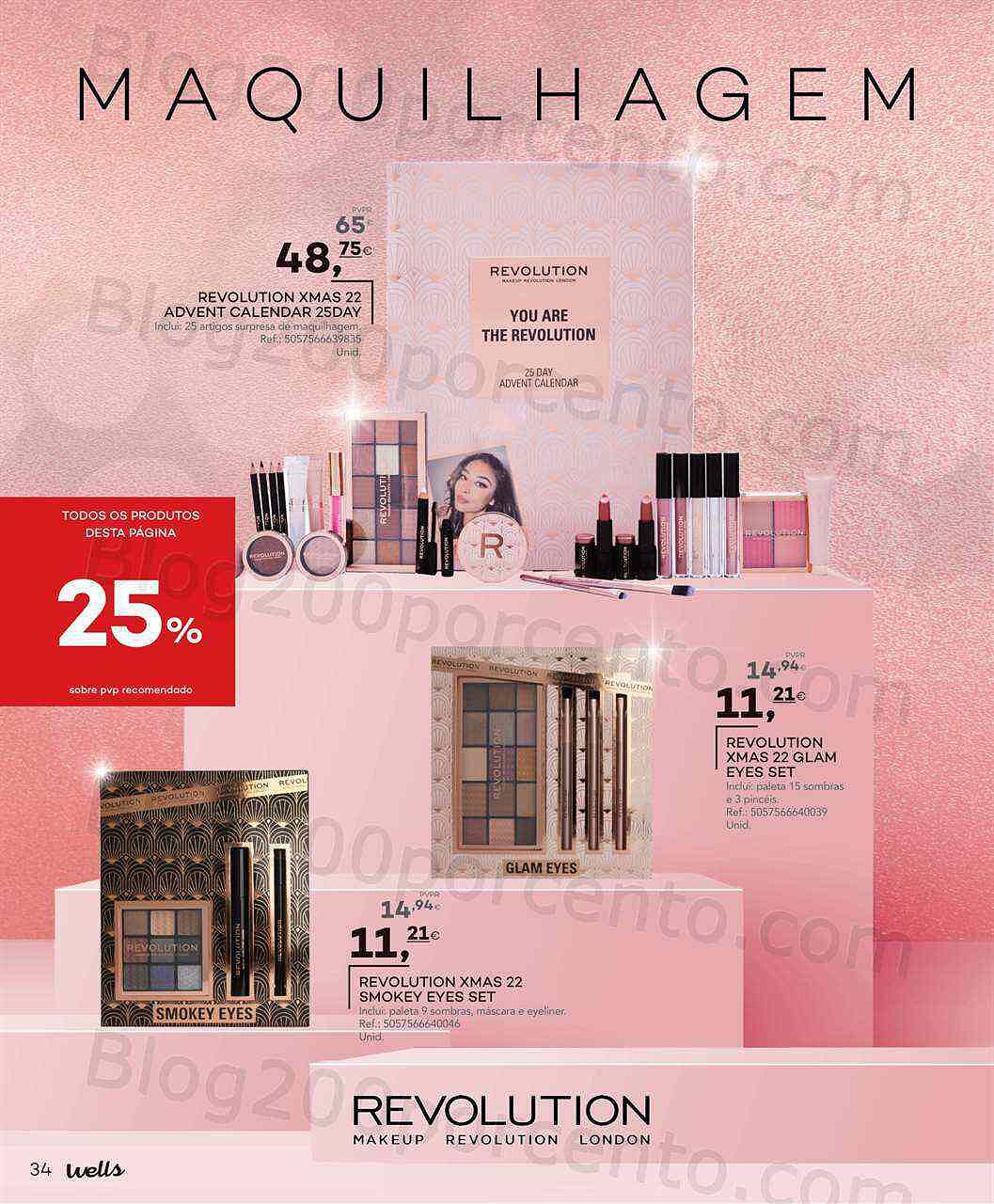 Antevisão Folheto WELLS Natal Promoções até 31 dezembro