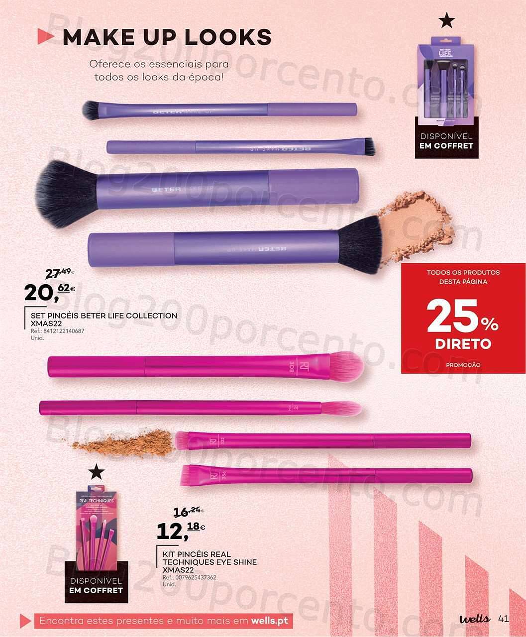 Antevisão Folheto WELLS Natal Promoções até 31 dezembro