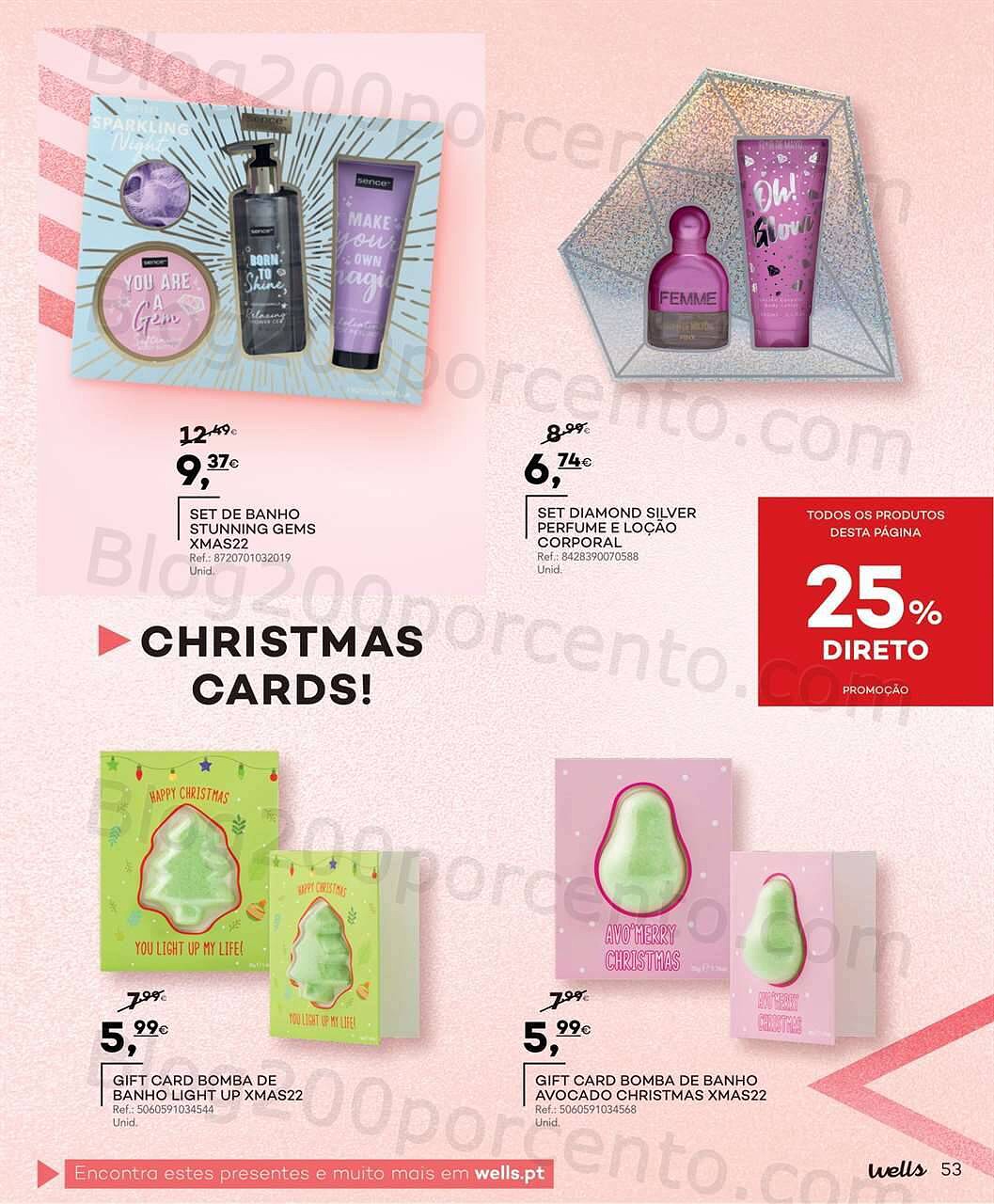 Antevisão Folheto WELLS Natal Promoções até 31 dezembro