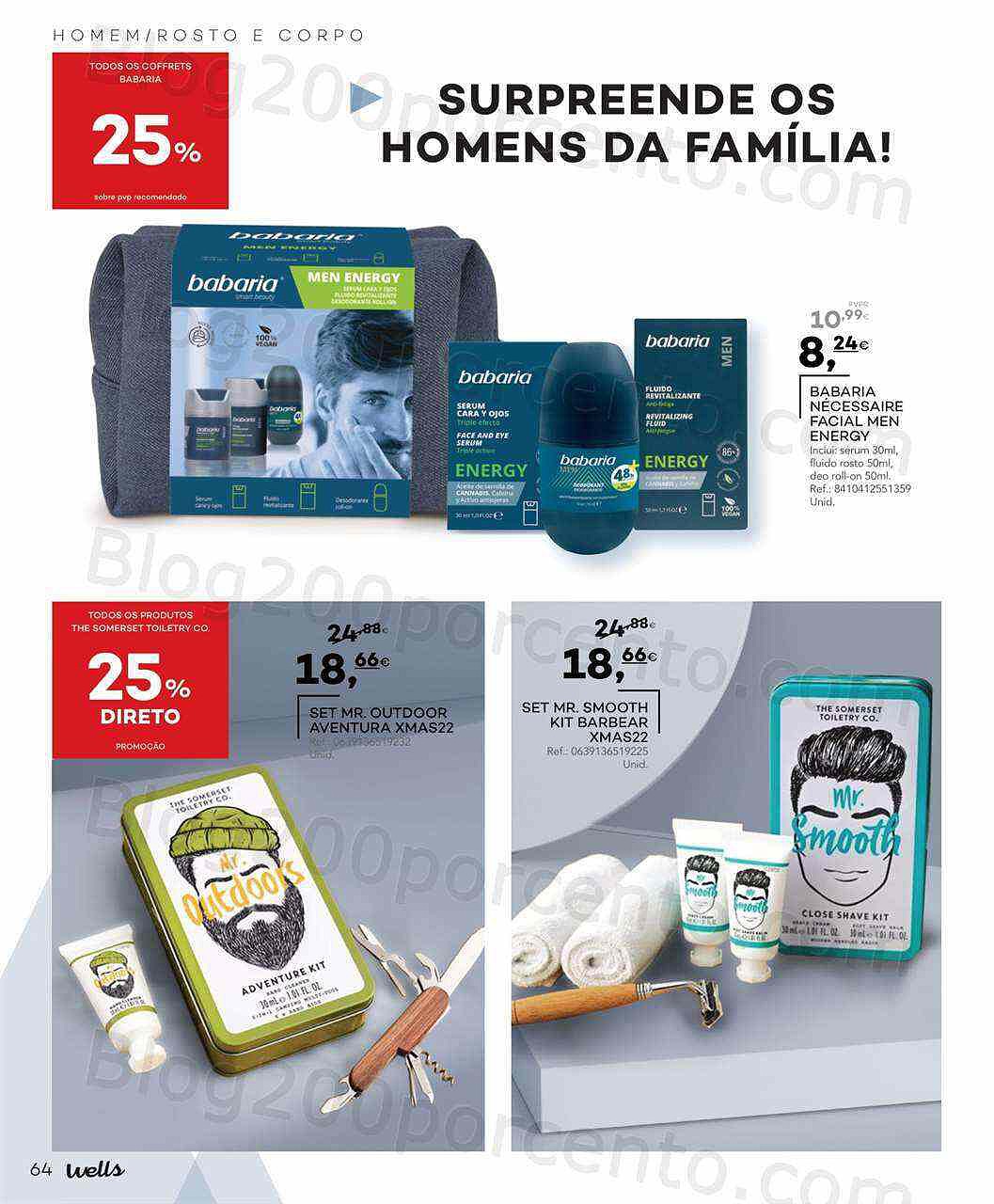 Antevisão Folheto WELLS Natal Promoções até 31 dezembro
