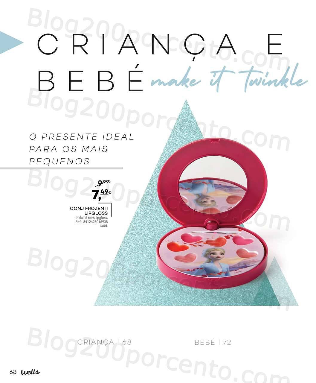 Antevisão Folheto WELLS Natal Promoções até 31 dezembro