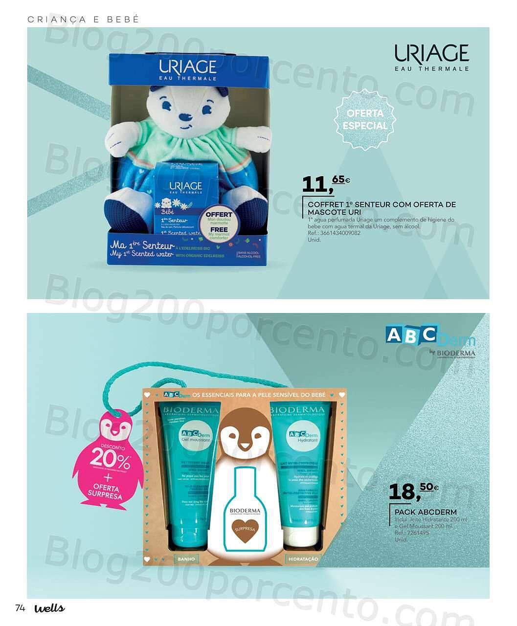 Antevisão Folheto WELLS Natal Promoções até 31 dezembro