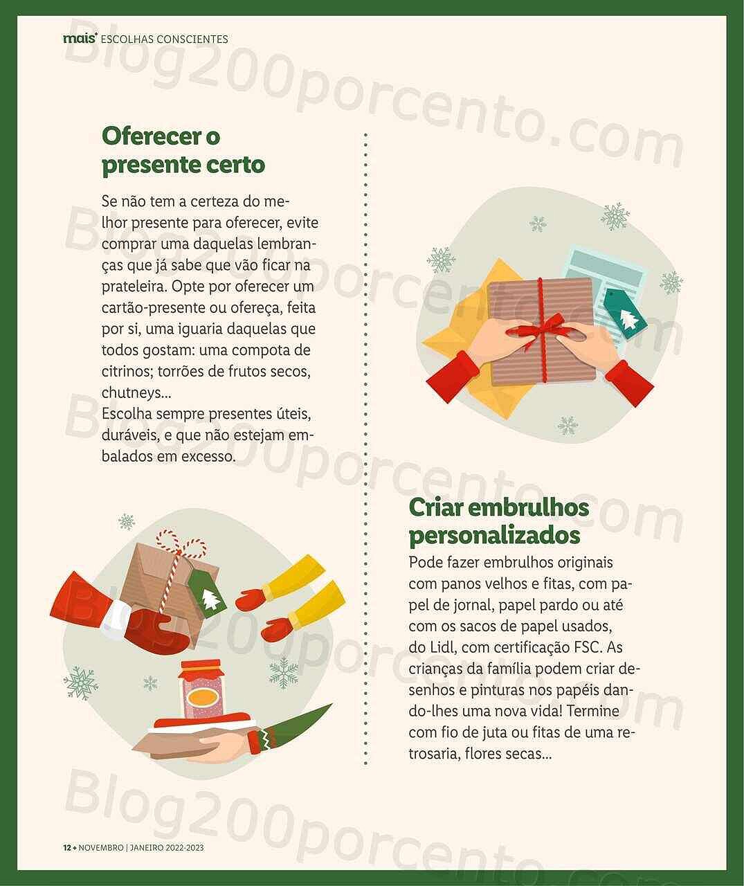 Antevisão Revista LIDL Mais Natal com Promoções a partir de 14 novembro