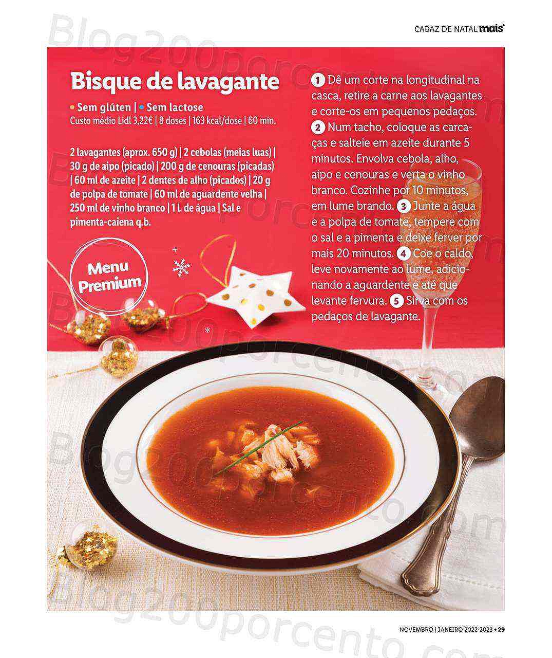 Antevisão Revista LIDL Mais Natal com Promoções a partir de 14 novembro