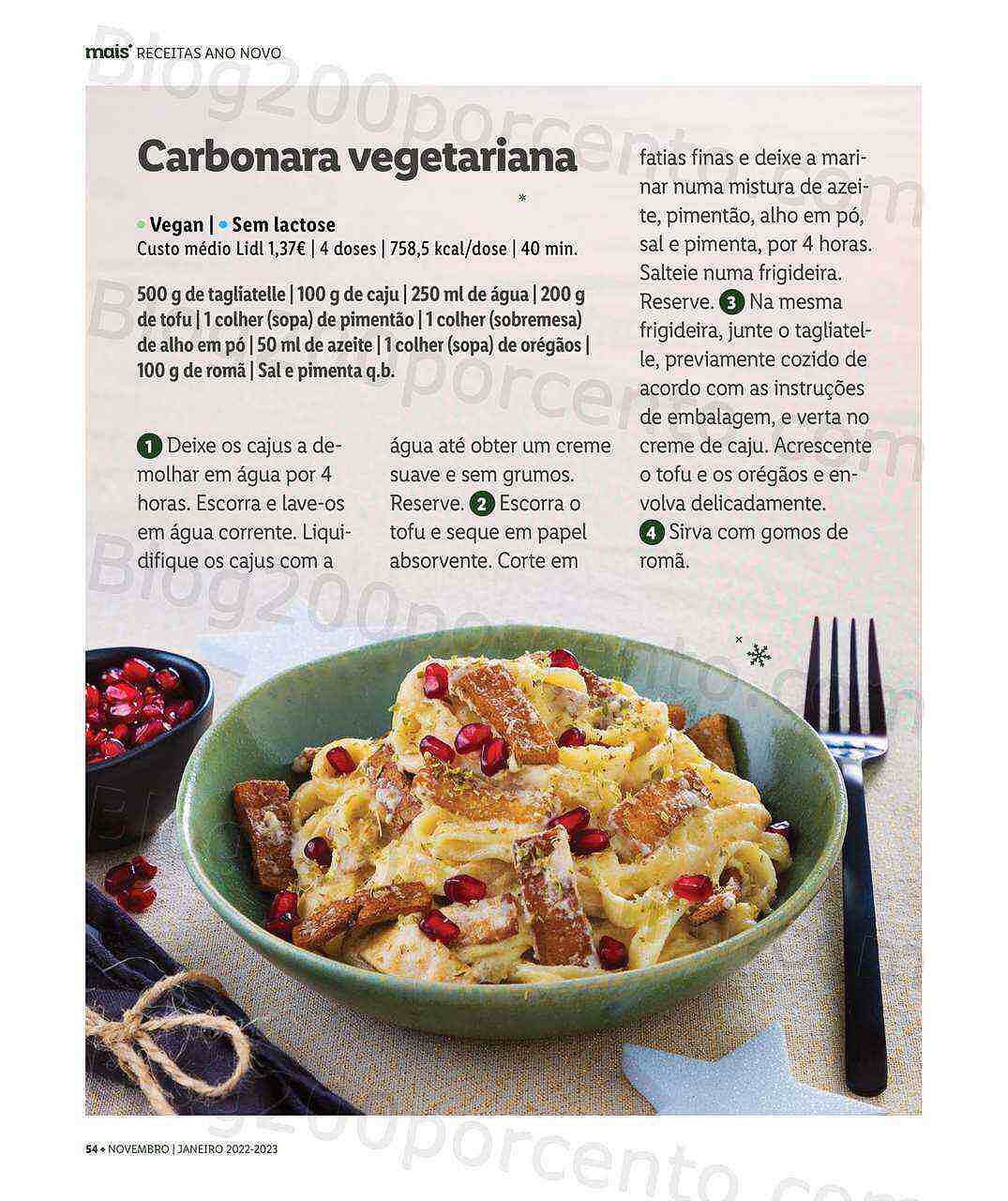 Antevisão Revista LIDL Mais Natal com Promoções a partir de 14 novembro