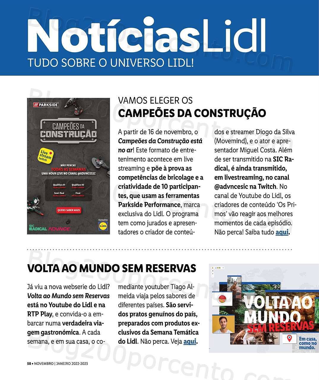 Antevisão Revista LIDL Mais Natal com Promoções a partir de 14 novembro