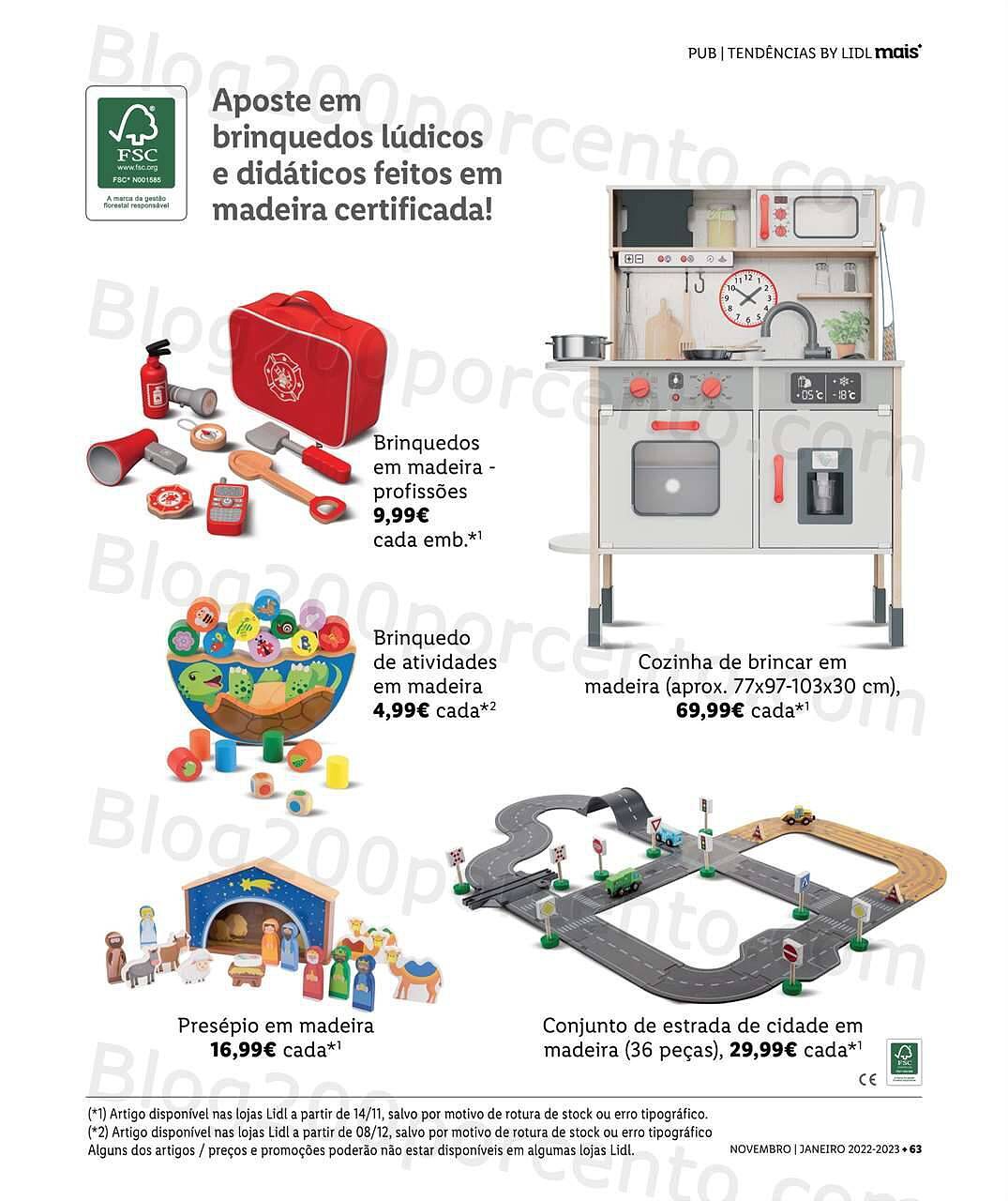 Antevisão Revista LIDL Mais Natal com Promoções a partir de 14 novembro