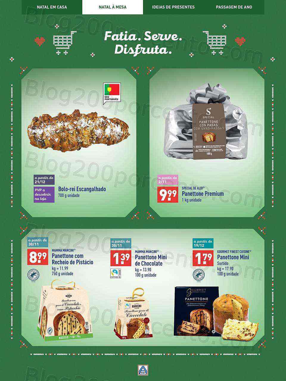 Antevisão Folheto ALDI Natal Promoções até 31 dezembro