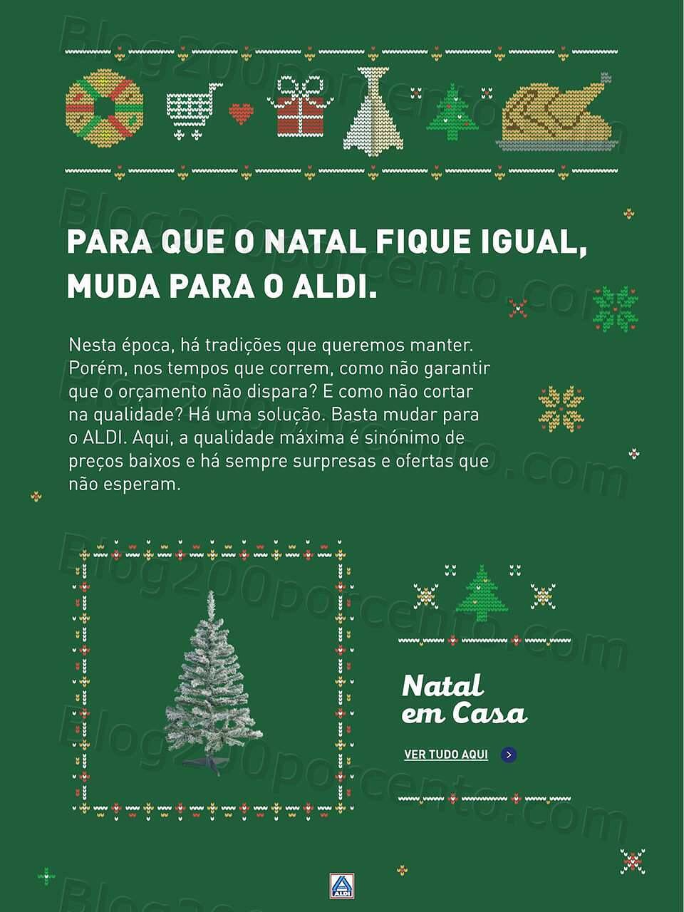 Antevisão Folheto ALDI Natal Promoções até 31 dezembro