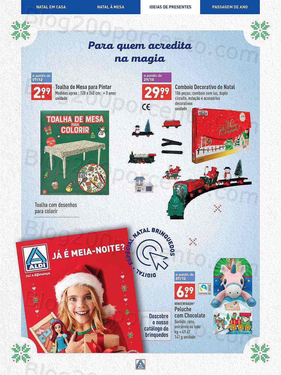 Antevisão Folheto ALDI Natal Promoções até 31 dezembro