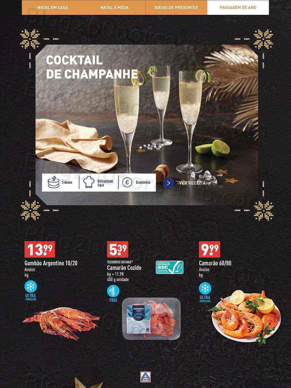 Antevisão Folheto ALDI Natal Promoções até 31 dezembro