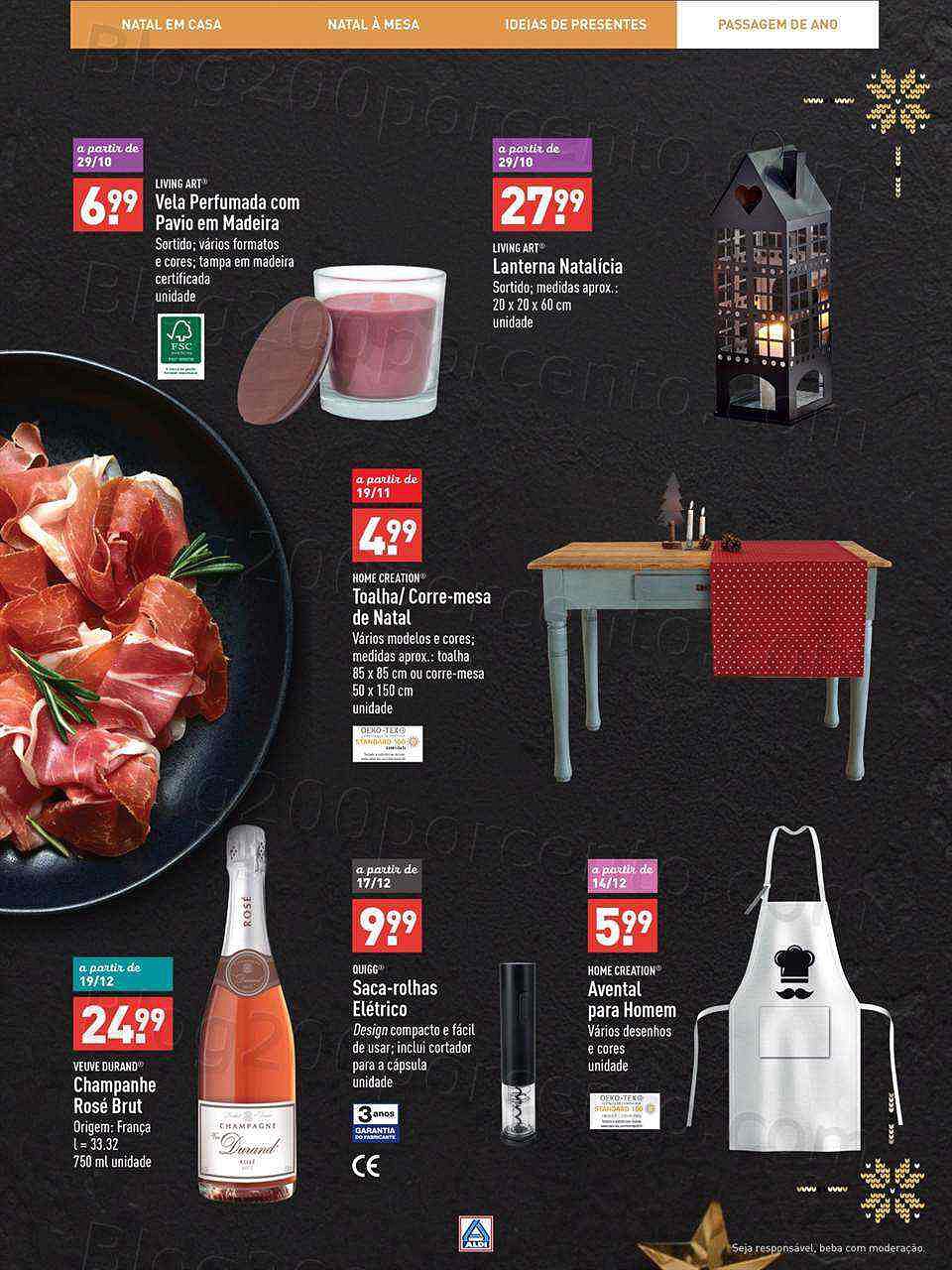Antevisão Folheto ALDI Natal Promoções até 31 dezembro