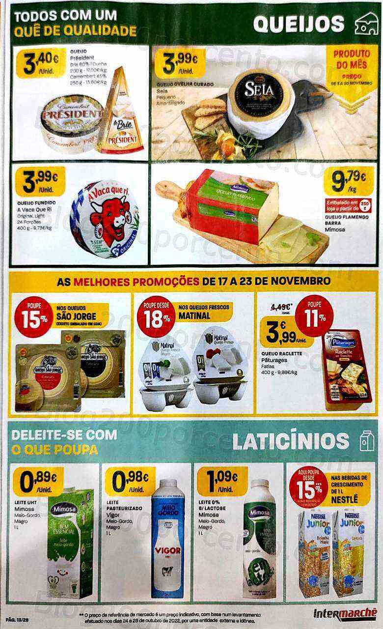 Antevisão Folheto INTERMARCHÉ Promoções de 17 a 23 novembro