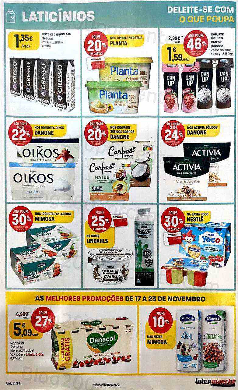 Antevisão Folheto INTERMARCHÉ Promoções de 17 a 23 novembro