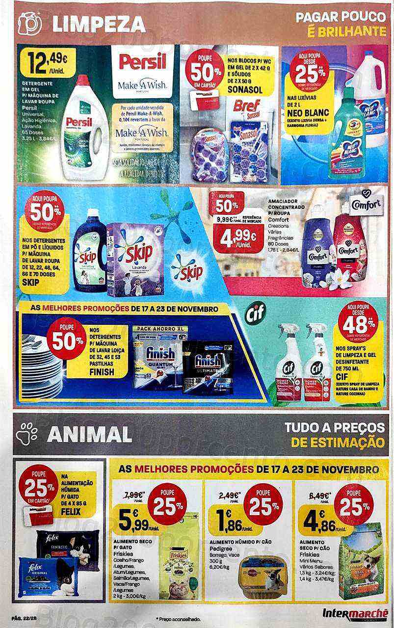 Antevisão Folheto INTERMARCHÉ Promoções de 17 a 23 novembro