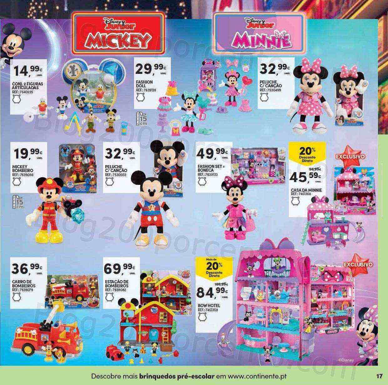 Antevisão Folheto CONTINENTE Brinquedos de Natal Promoções de 8 novembro a 11 dezembro