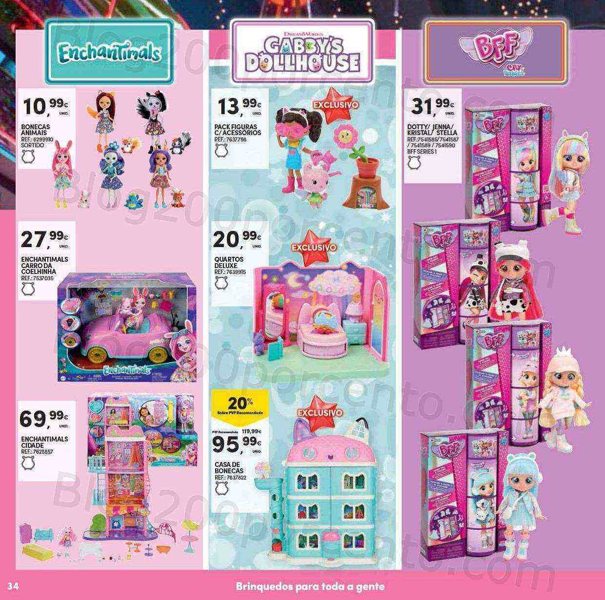 Antevisão Folheto CONTINENTE Brinquedos de Natal Promoções de 8 novembro a 11 dezembro